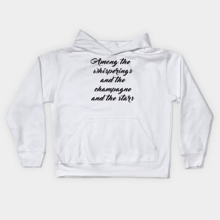 Among the whisperings Kids Hoodie